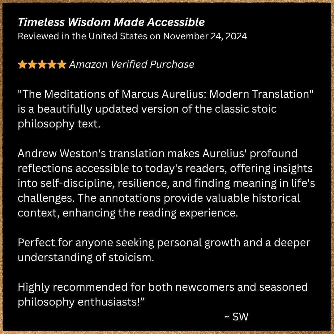 A Timeless Classic Made Accessible 5-star review for Andrew Weston Meditations 1 Jan 2025